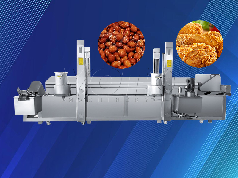 Continuous Frying Machine